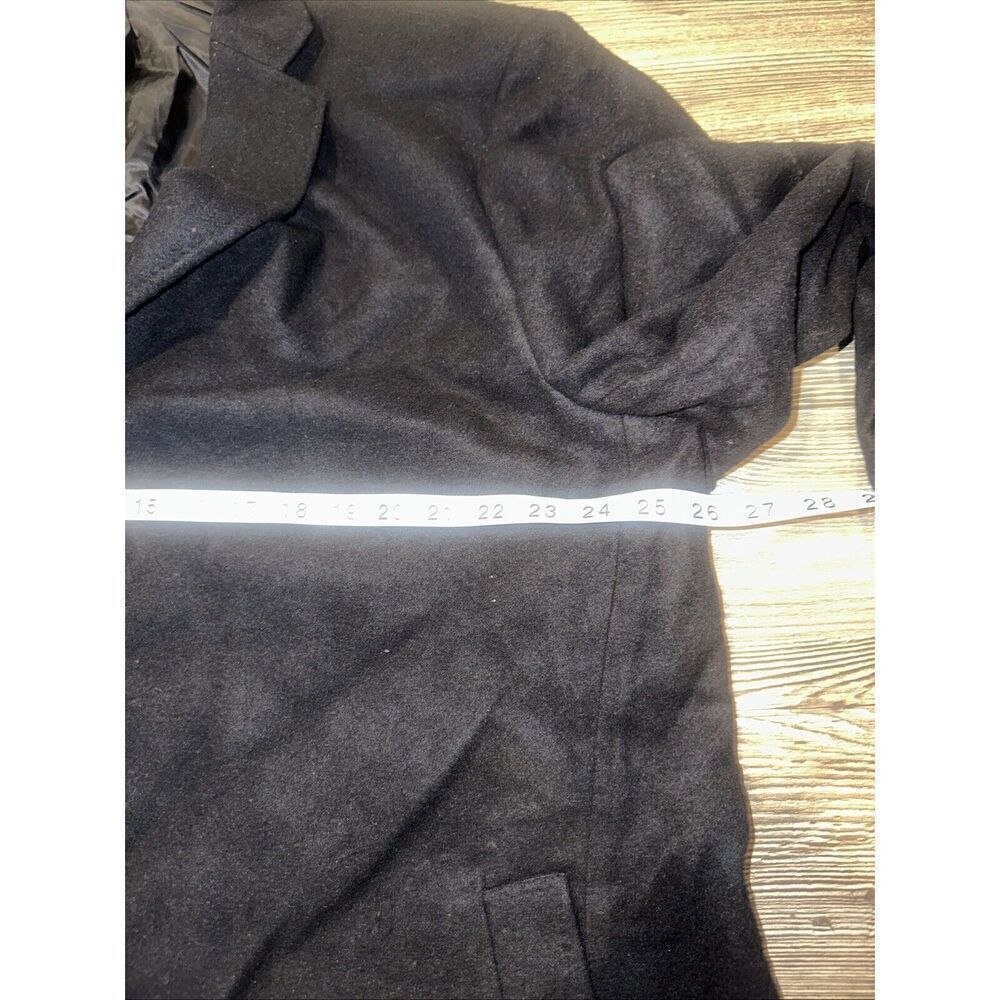 Nordstrom 3-Button Man's Lined Dress Jacket Coat Black Wool Size 2XL. NWOT. 15 - Picture 8 of 9